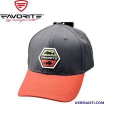 Кепка Favorite Fish Patch Red Gray